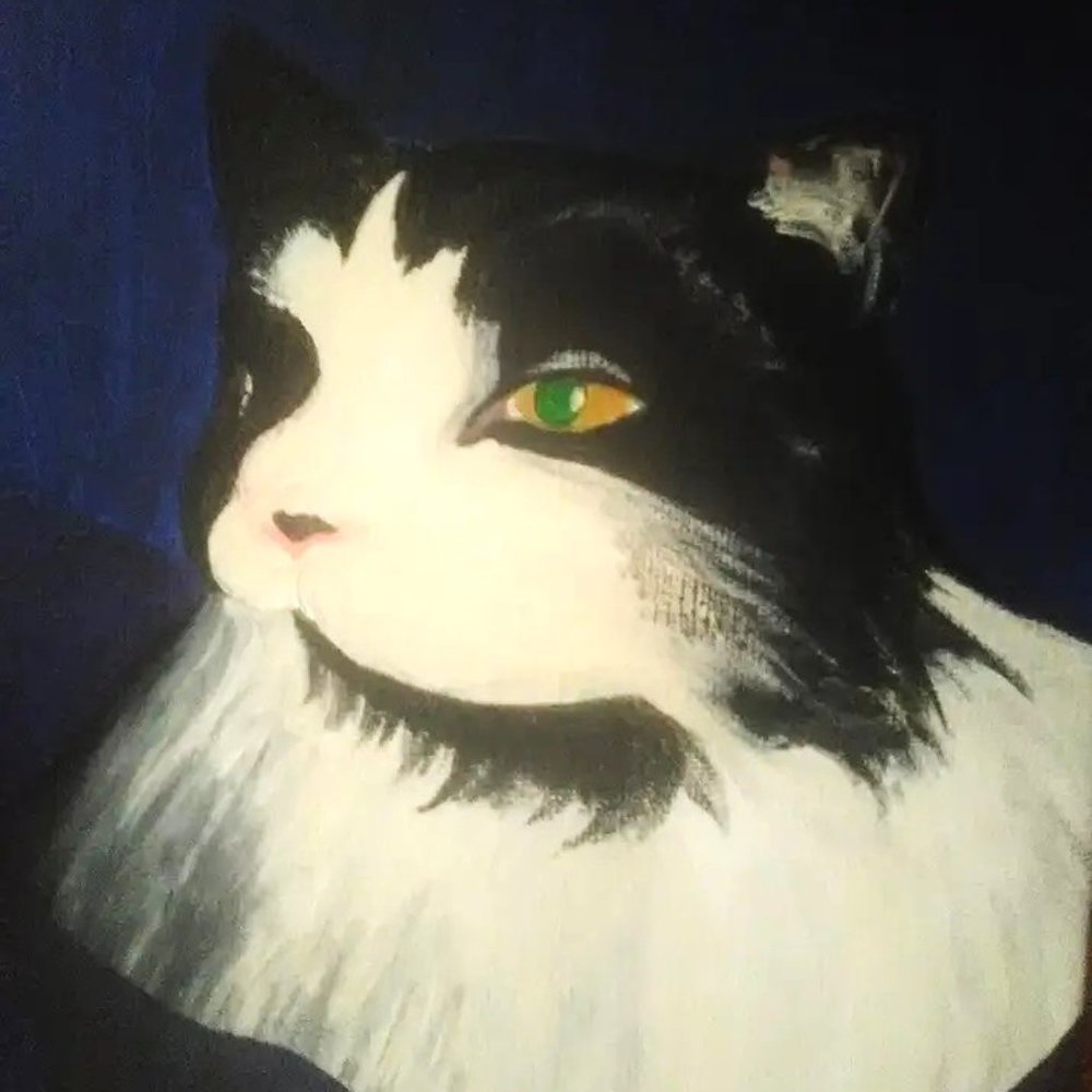 Your dog or cat or horse in acryllic